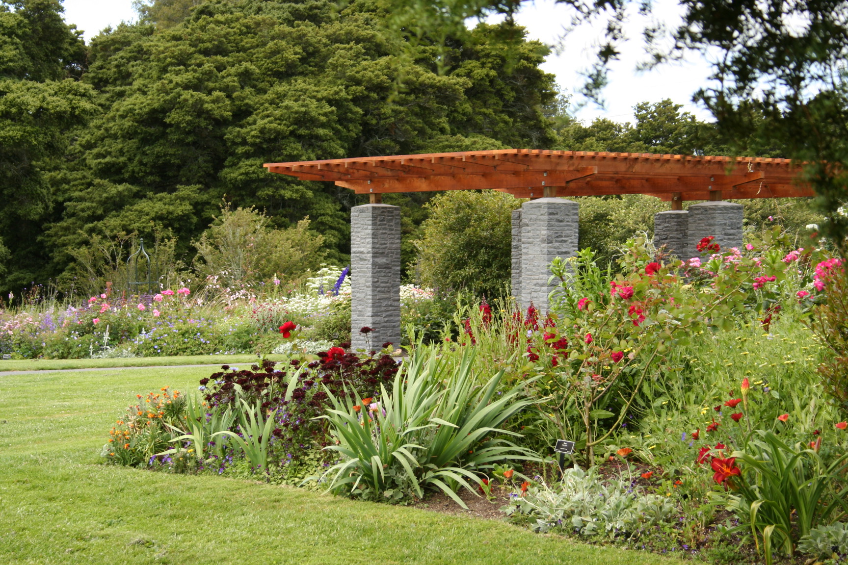 Pergola Garden in the Roses
