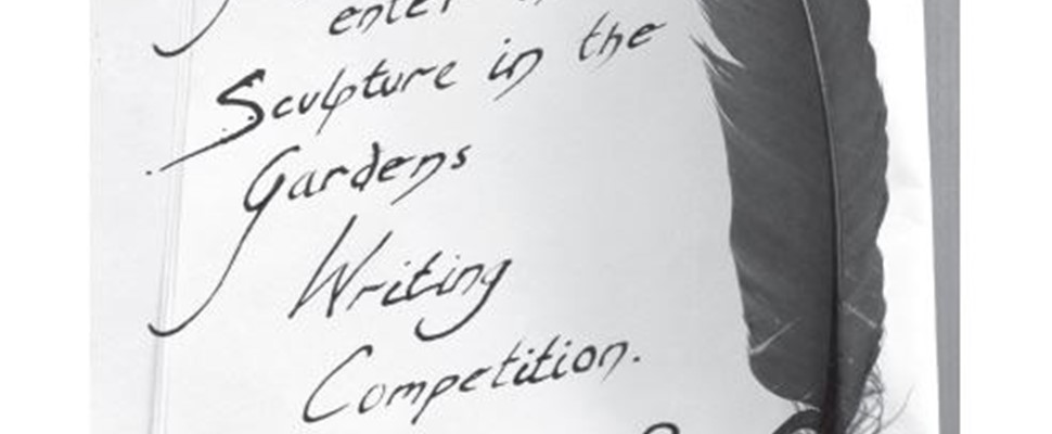 Enter the Sculpture in the Gardens Writing Competition