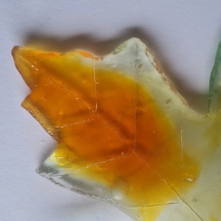 Luscious leaf glass workshop image