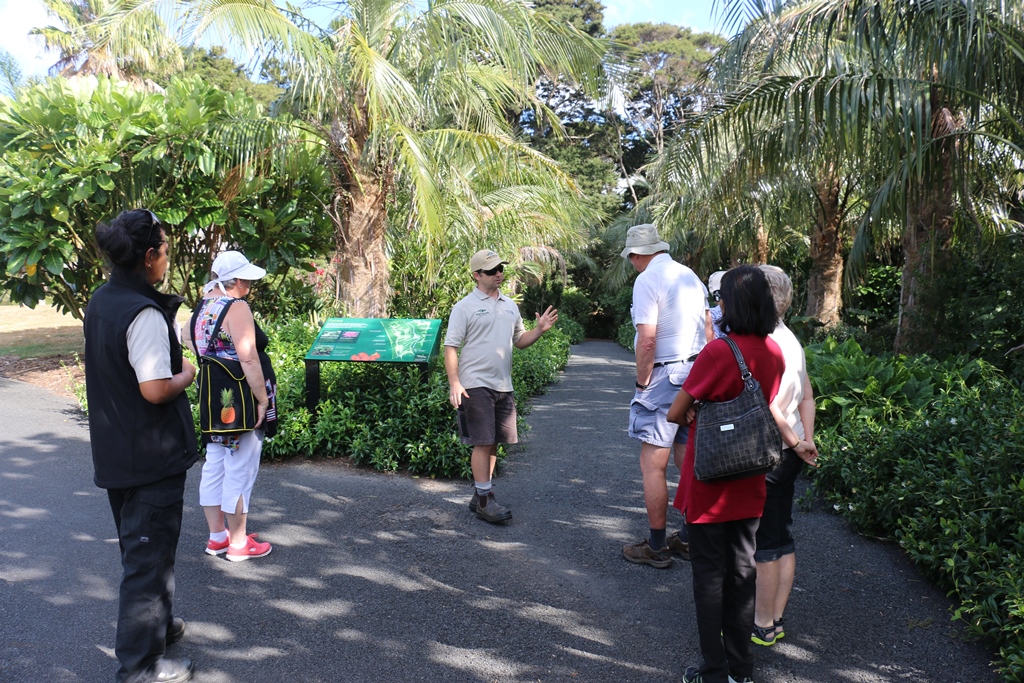 Guided garden walk