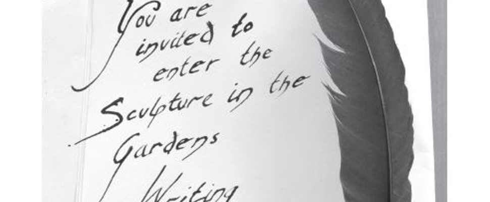 Enter the Sculpture in the Gardens Writing Competition