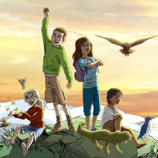 Getting kids into nature image