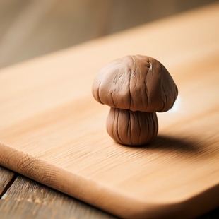 Make your own clay mushroom image
