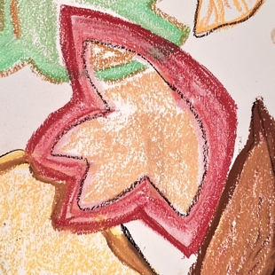 Sensory Activity with Soft Pastels. image