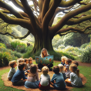Tales under the tree image